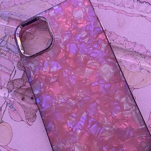 Purple and Pink Phone Case